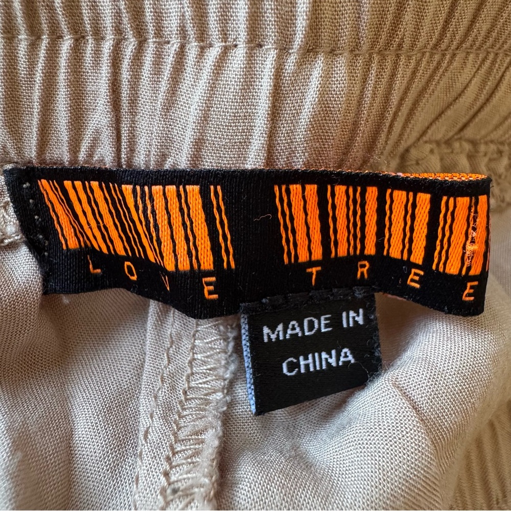 Tan Drawstring Pants - Picture 6 of 6